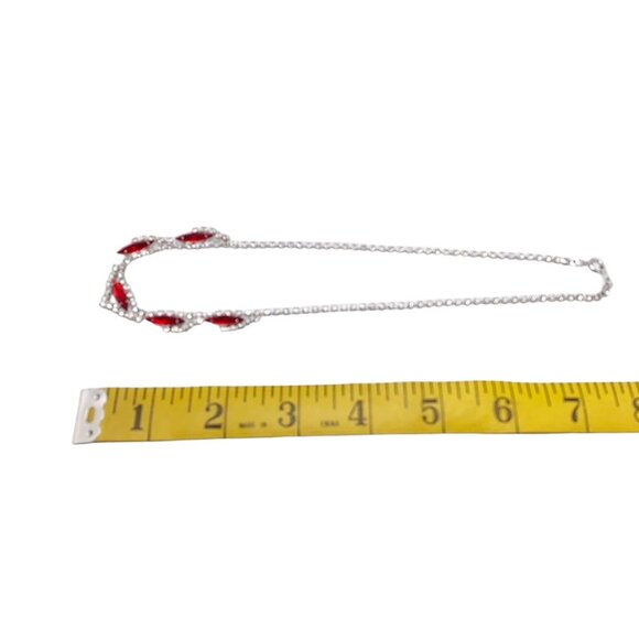 VINTAGE Artistic 1950's Rhinestone Three Piece Glam Parure Jewelry Set - Picture 9 of 11